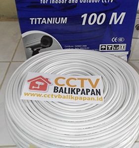 kabel cctv murah 100 meter + power