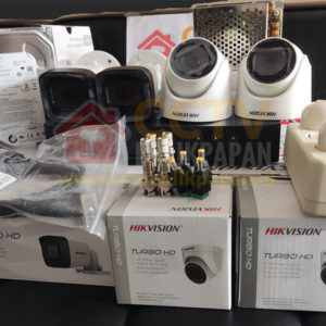 paket cctv hikvision 4 kamera